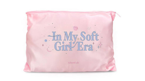 Glamlab silk makeup bag